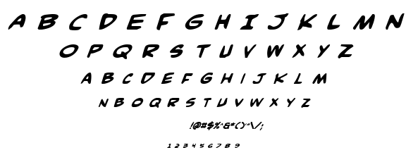 Comic Book Commando font