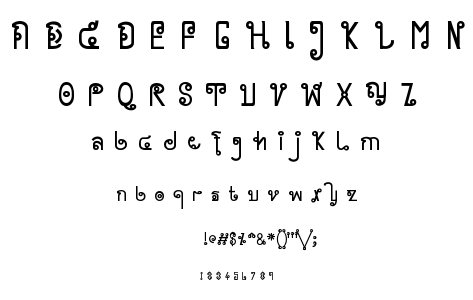 Cyclin font