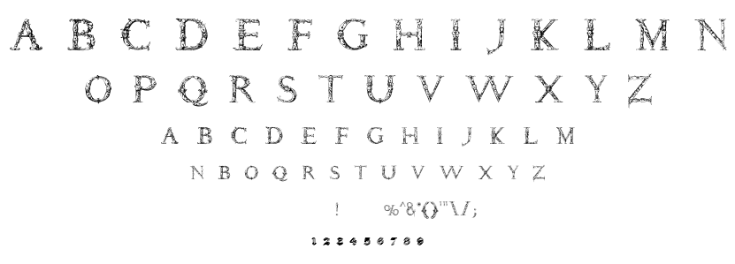 Daemonesque font