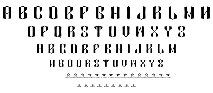 Diamond Dust font