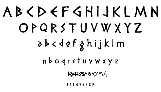 Diogenes font
