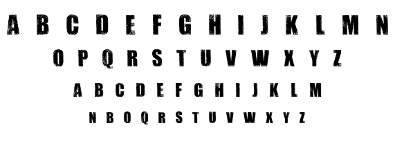 Dirtybag font