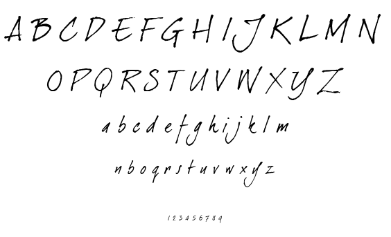 Dear Joe font