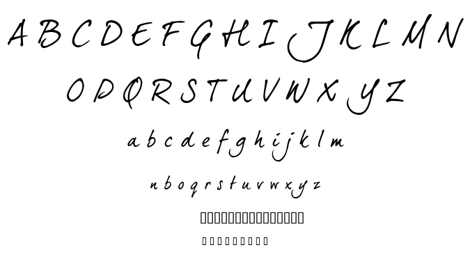 Dear Joe 5 Casual font