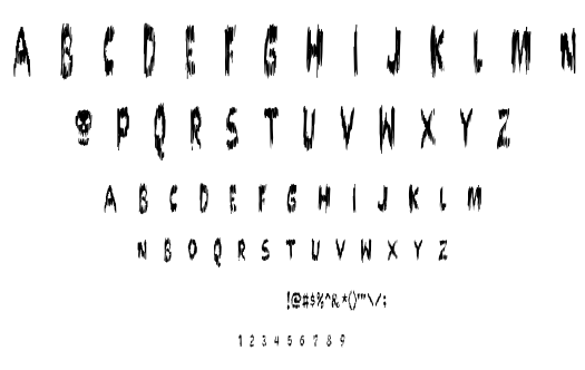 Doktor Terror font