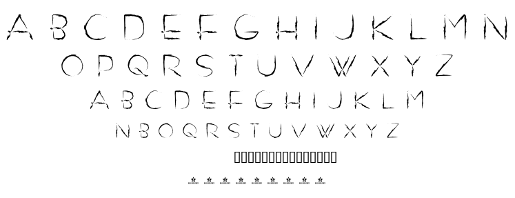 Do Not Exist font