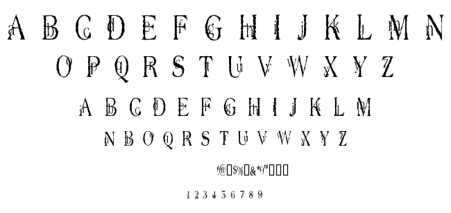 Dyers Eve font