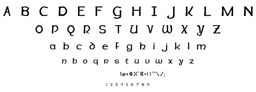 Dalelands font