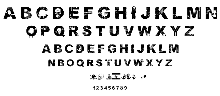 Damned Deluxe font