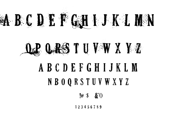 Dead Secretary font