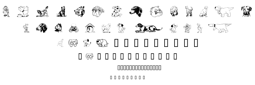 DOGG ART font