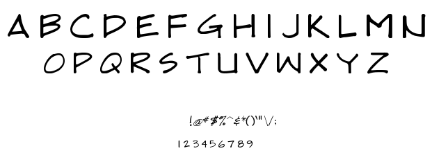 DRAFTSMAN font