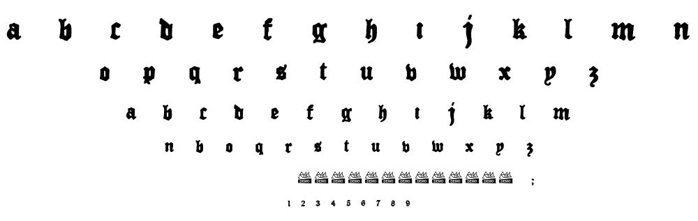 Drugstore font