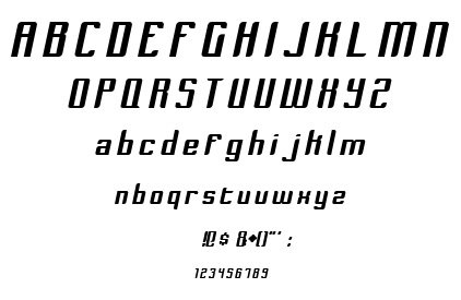 Dymeda font