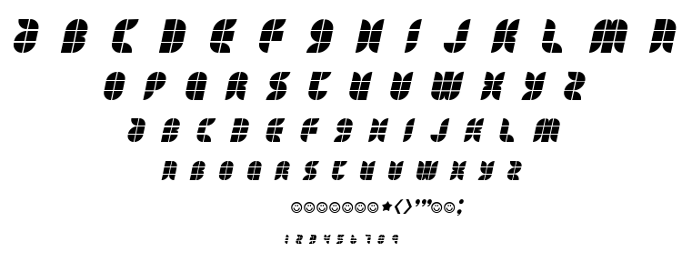 Eat your heart out font