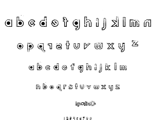 Dirt2 Echo font
