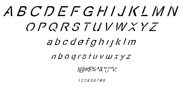 Eco-Files font