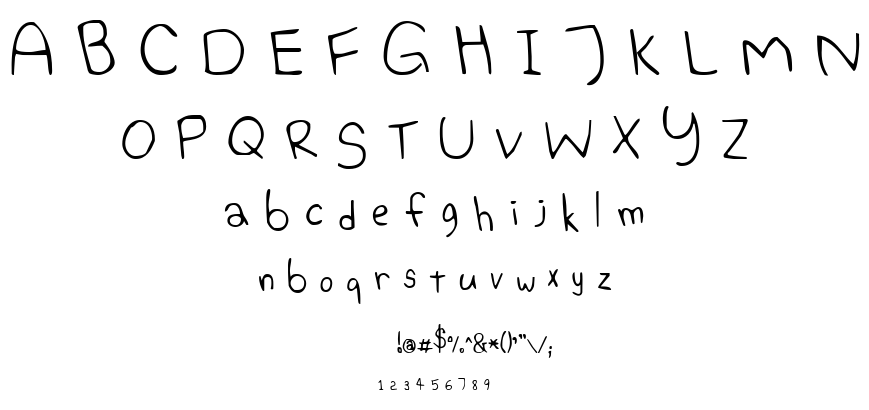 Elephant Hiccups font