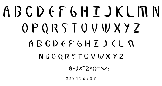 Elminster font