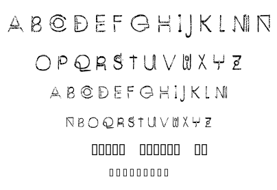 Enjoy The Alien font