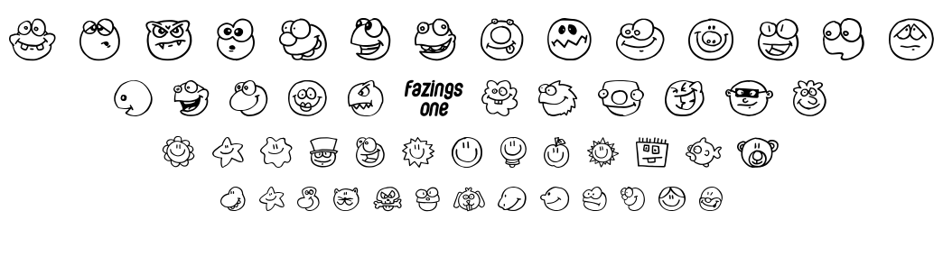 Fazings One font