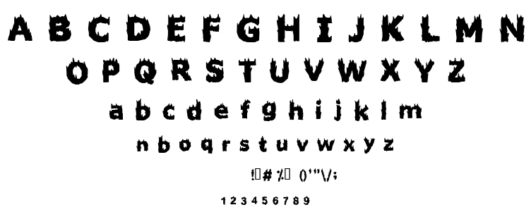 Firestarter font