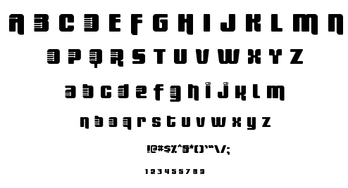 Fresh Bionik font