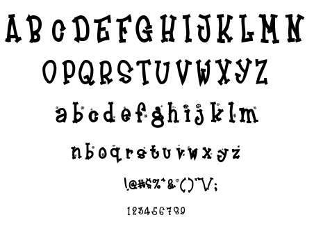 Frosty font