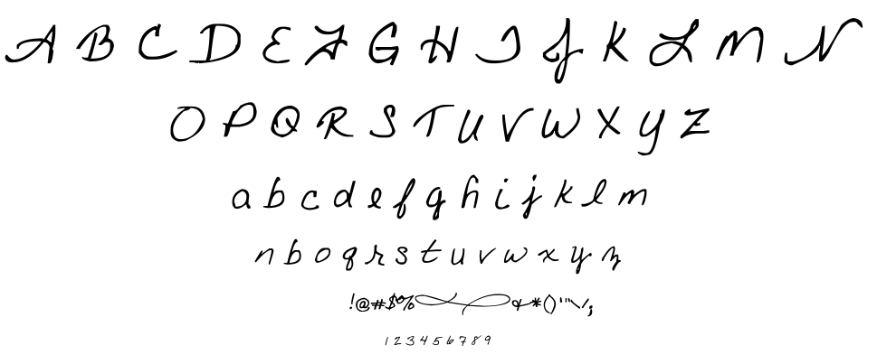 Fancy Nancy font