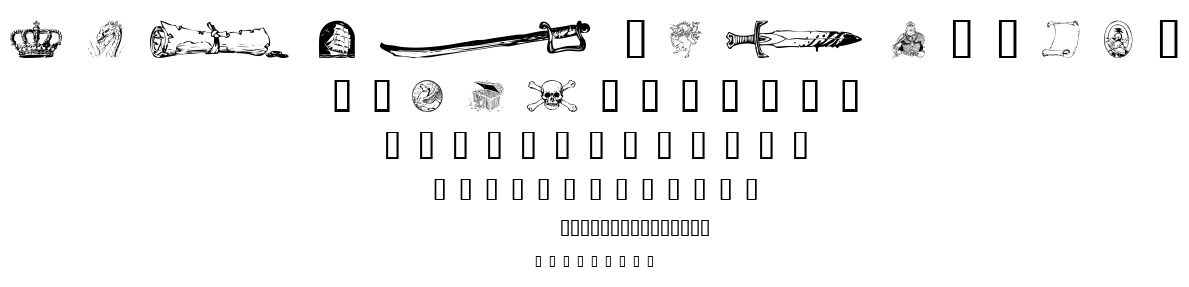 Fantasy Clipart 2 font