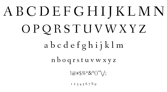 Fanwood font