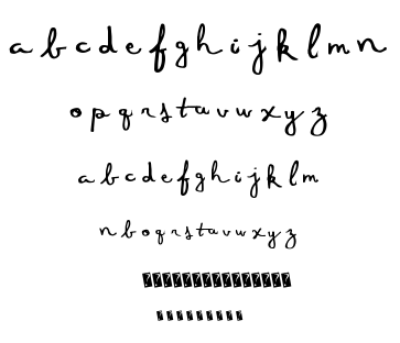 Five Dozen font