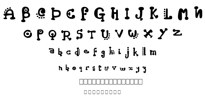 Flagadoum font