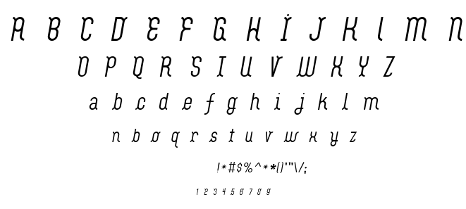 Flash Boy font