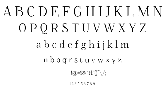 Foglihten font