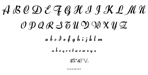 Forelle font