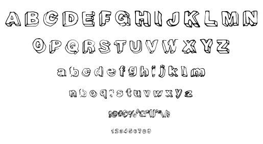 Fourth Dimension font