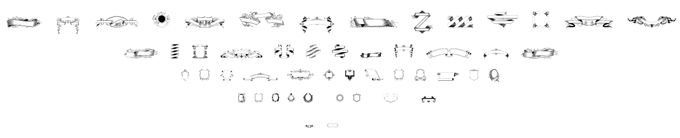 Free Ribbons font