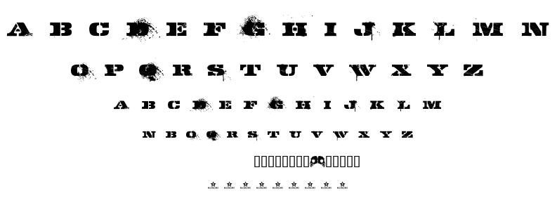 Gasmask font