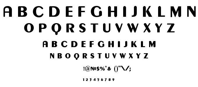 Gilgongo font