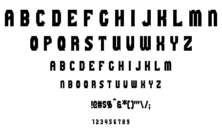 Gaiking font