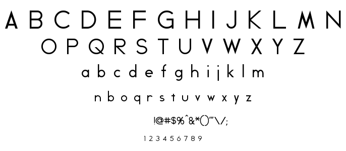 Geddes font