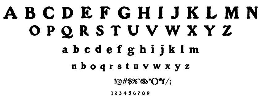 Gorilla font