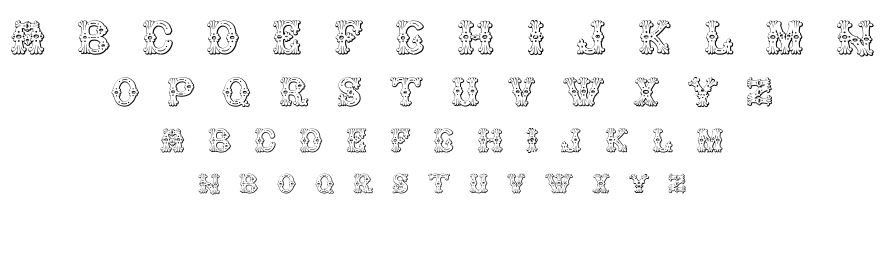 Grolier Beveled font