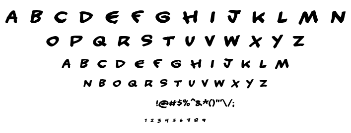 Handy Candy font