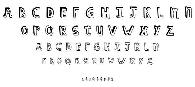 Hilde Caps font