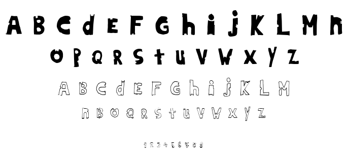 Hildinia Donut font
