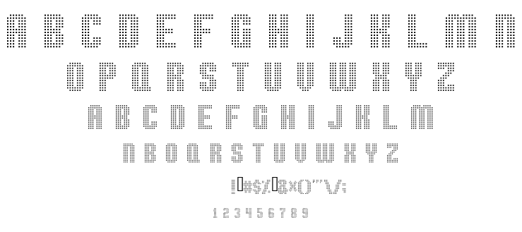 High Speed font