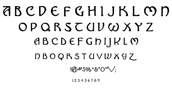 Hadley font