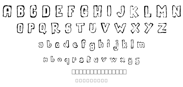 Handout font